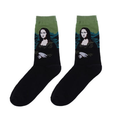 Snagging Resistance White High Top Socks With Regular Style